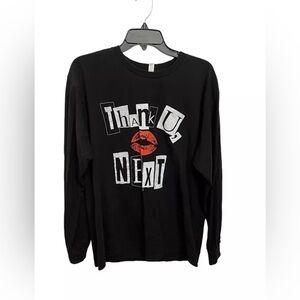 ariana grande thank u, next tour 2019 Long Sleeve T-shirt  Women’s Large